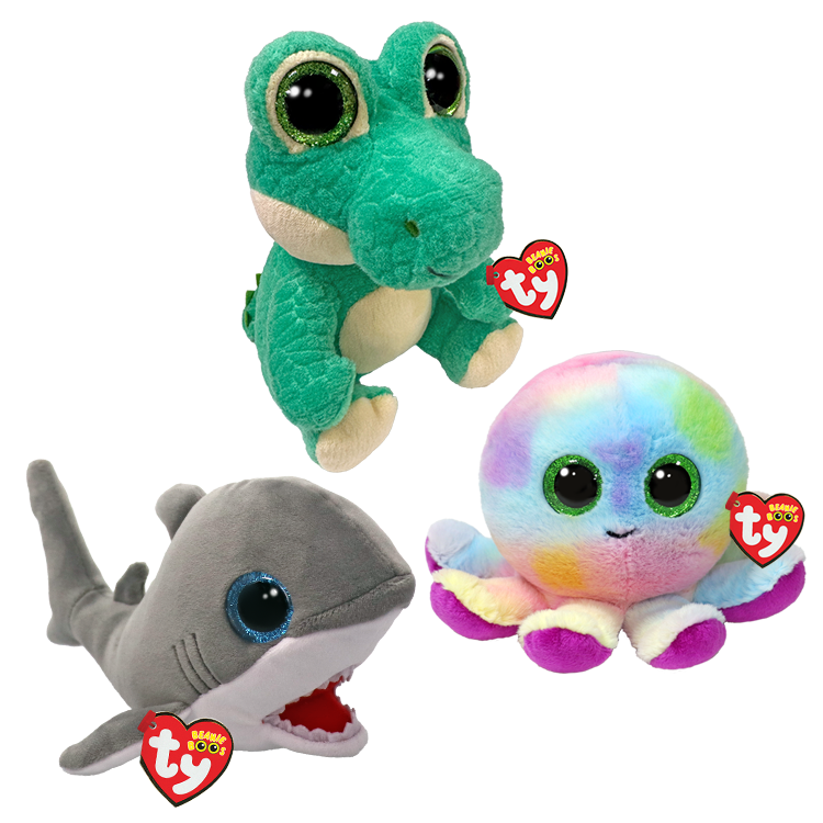 Ty Octopus|Summer - Underwater Friends Bundle
