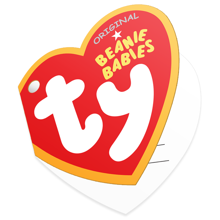 Ty Fall - Halloween Ty Heart Tag
